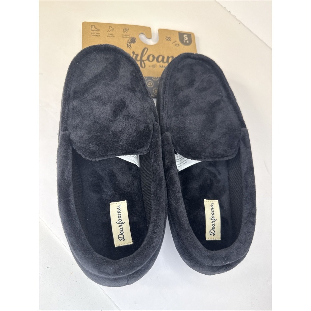 Dearfoams Memory Foam‎ Slipper Size Men's 7-8